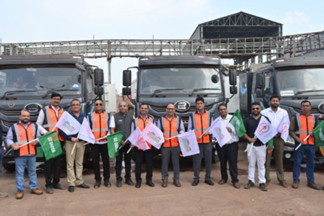 Jindal Stainless Launches 10 Electric Trucks, Saving 71 Tonnes CO2