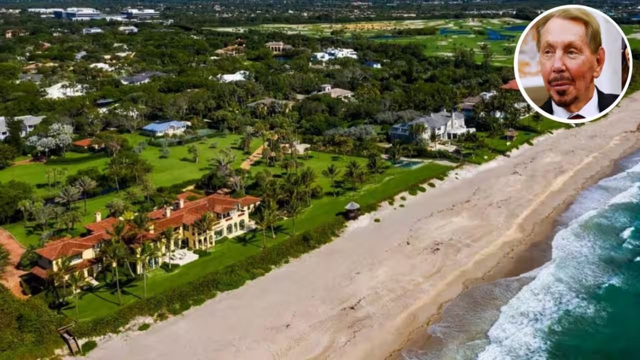 Larry Ellison Relists Seminole Beach Estate at $165 Million, Potential Record Sale