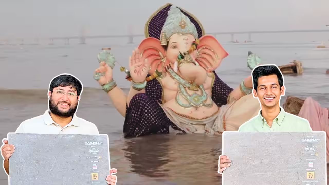 Malhar Kaalambe Turns 3,000 kg of Ganesha Idol Waste into 760 Study Tables