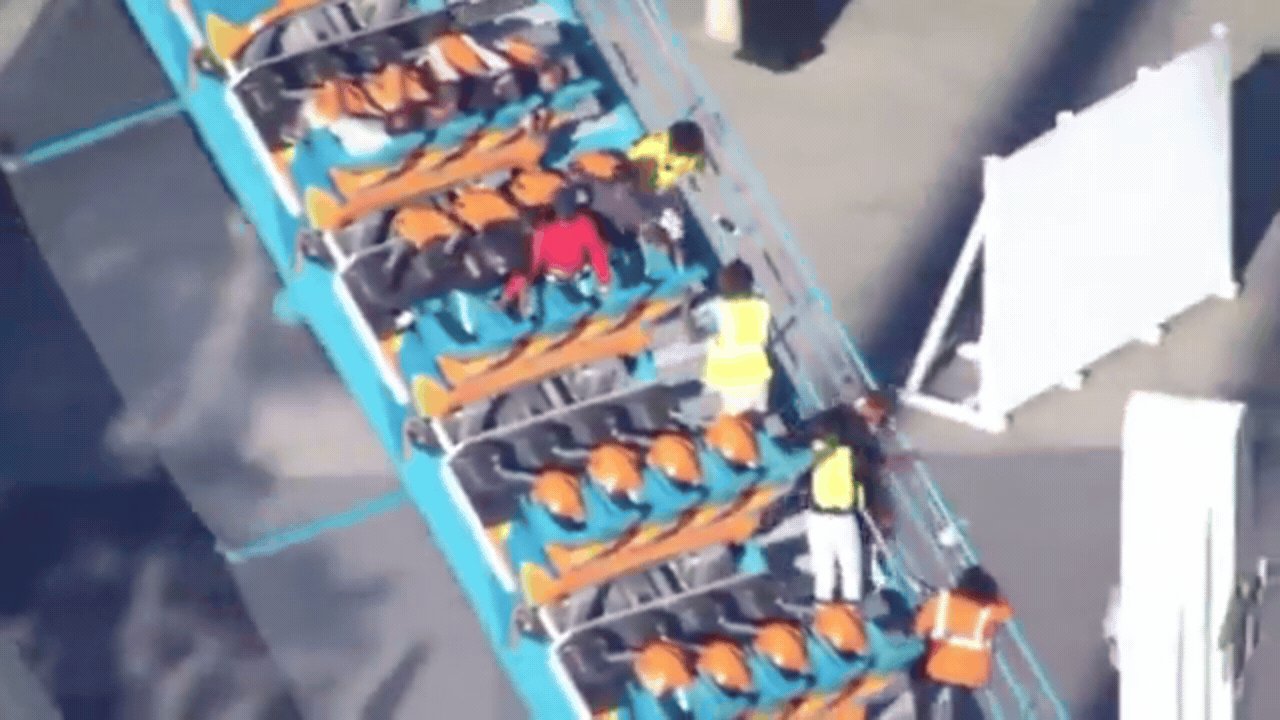 Six Flags Over Georgia Roller Coaster Ejects Man, One Dead, Several Injured