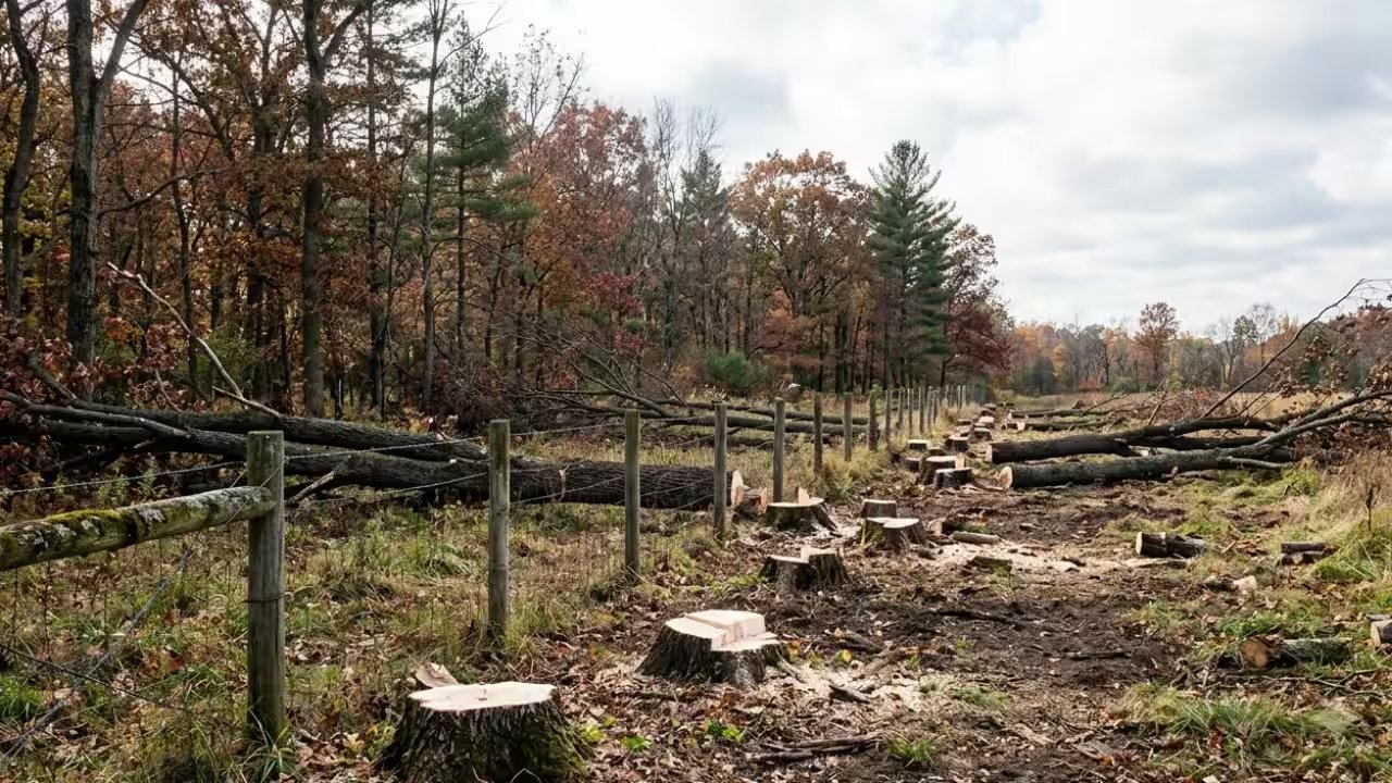 Douglas Black Faces $6,500 Damages After Cutting 133 Trees in Kansas Fence Project