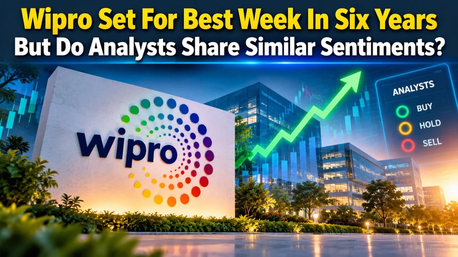 Wipro Q3 EBIT Margin 16.5% Beats Estimates, Shares Jump 6%