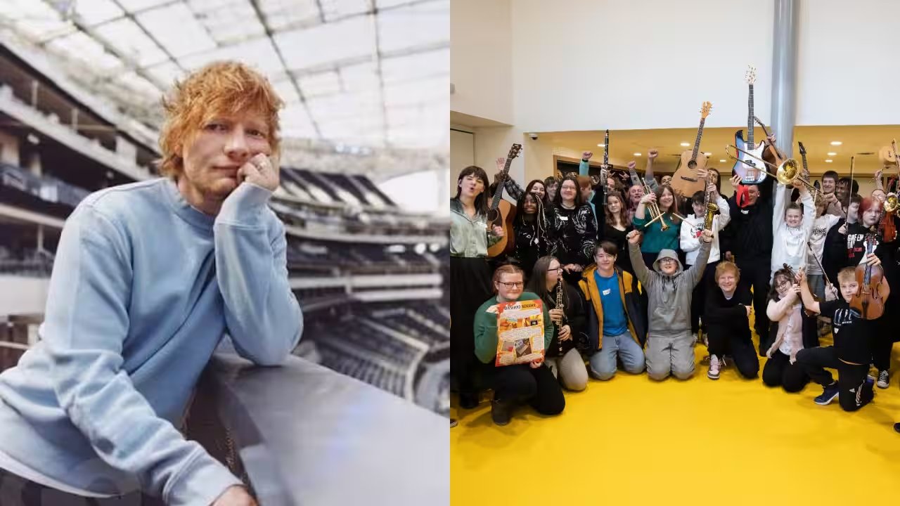 Ed Sheeran Foundation Reaches 12,000 UK Youth with Music Education Support