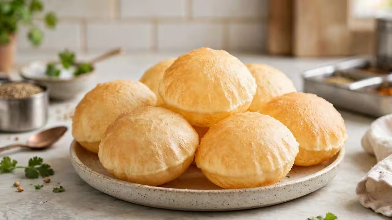 Chef's Kitchen: How to Make Soft, Fluffy Puri With Secret Dough & Heat Trick