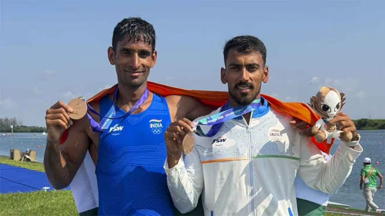 Satnam Singh Wins India’s First Asian Games Rowing Bronze with 6:13.25