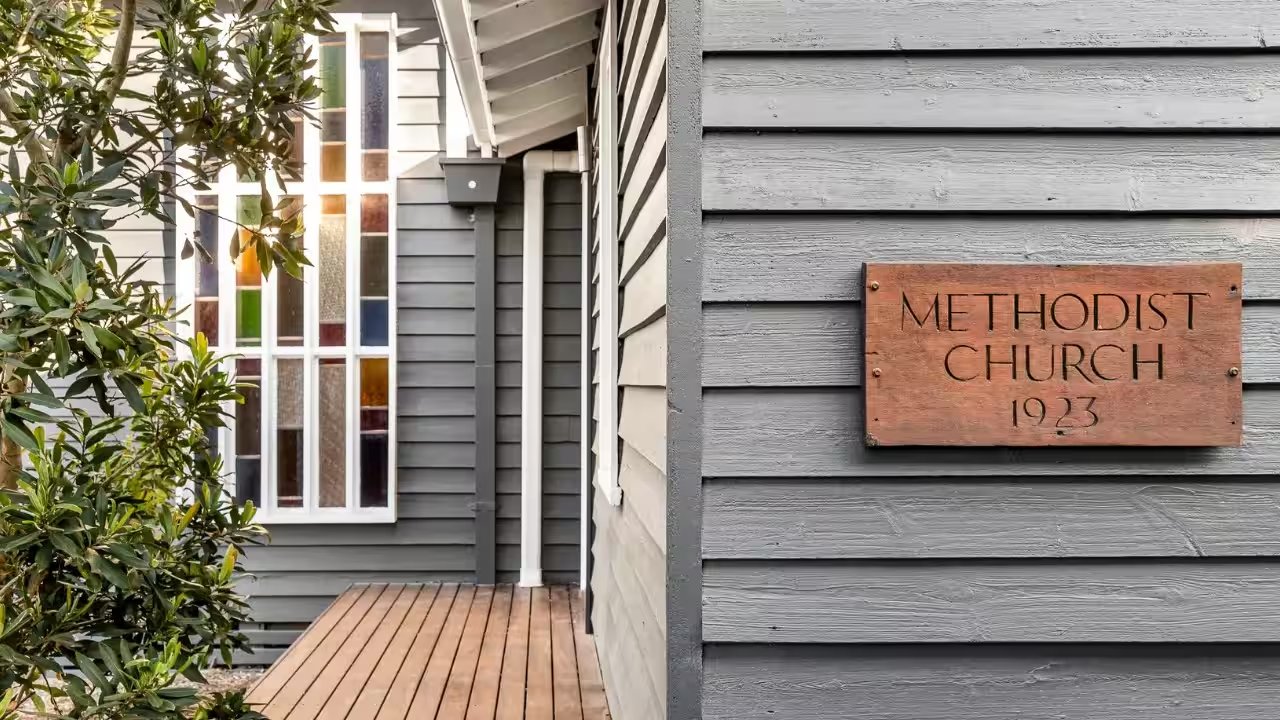 1923 Tyabb Methodist Church Converted to $950,000 Home Hits Market