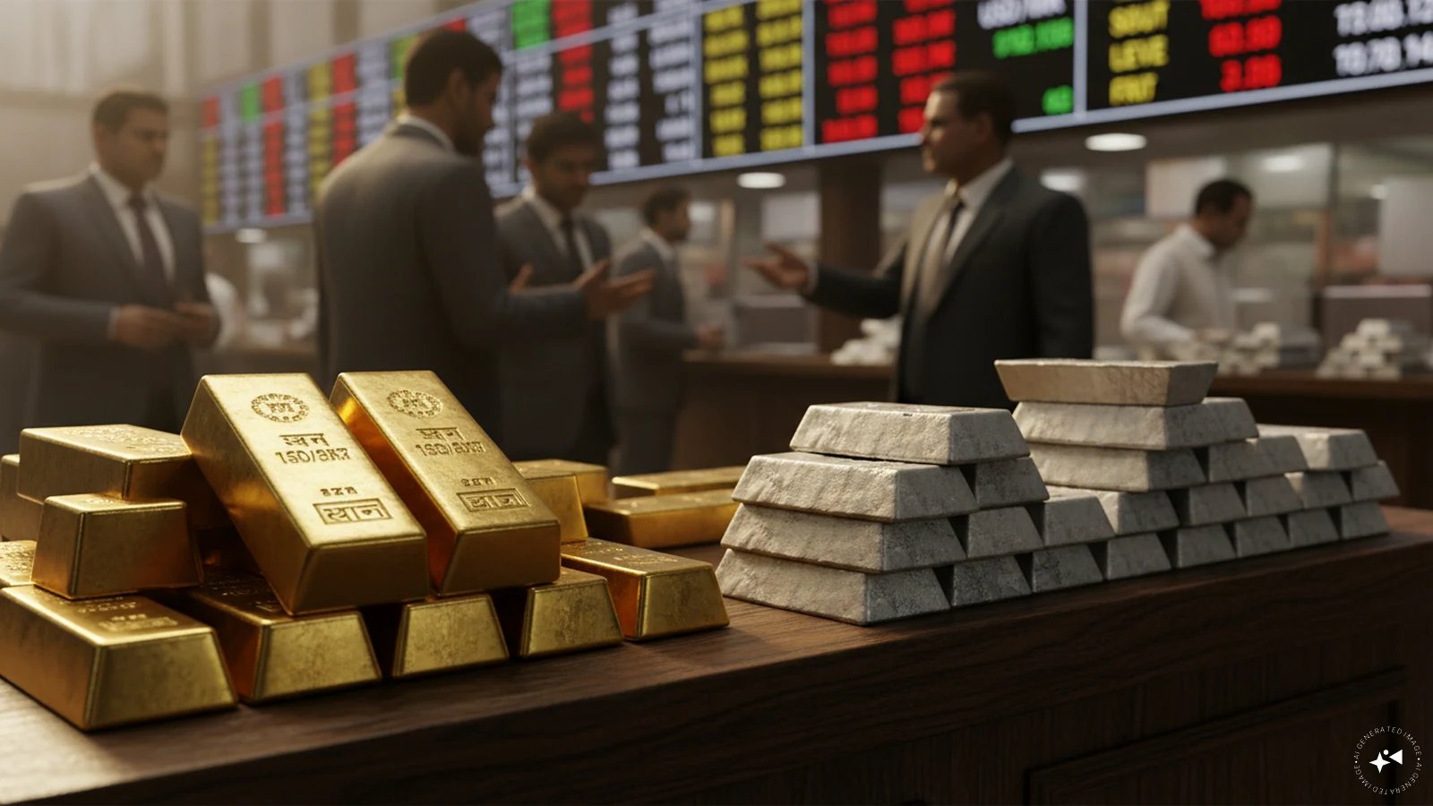 Gold Futures Decline 1.7%, Silver Slides 4% Ahead of Dhanteras