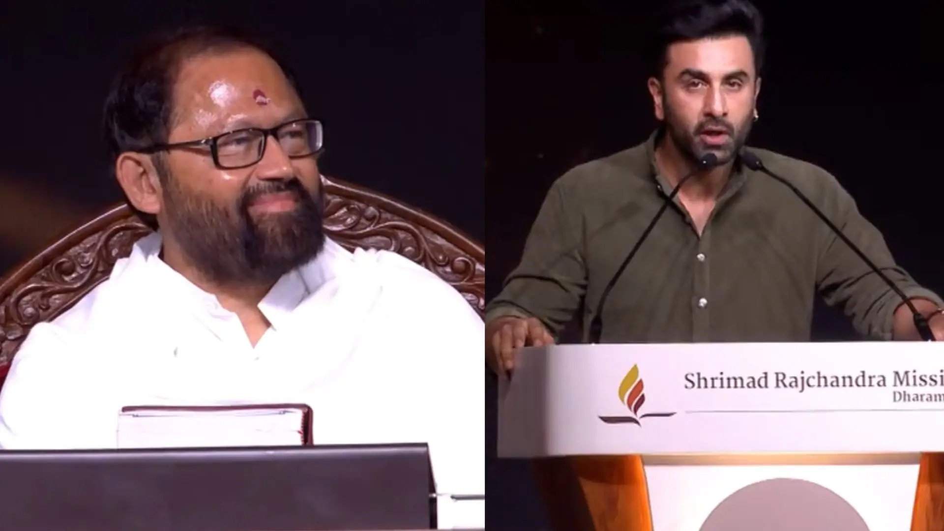 Ranbir Kapoor Hails Gurudevshri Rakeshji as ‘Youth Magnet’ Before Ramayana’s Nov 6 Release