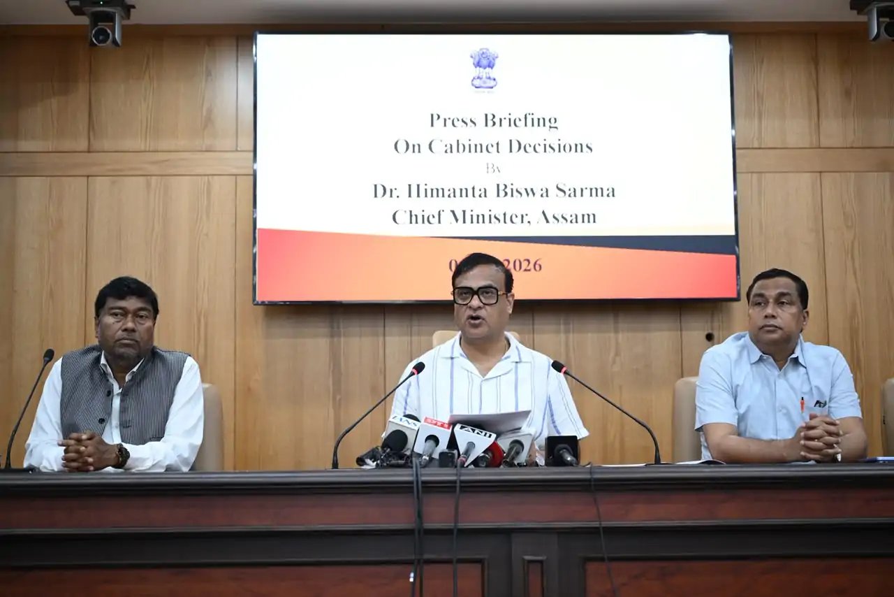 Assam CM Sarma Announces Arrest of Two Men Linked to Pakistan on Oct 4