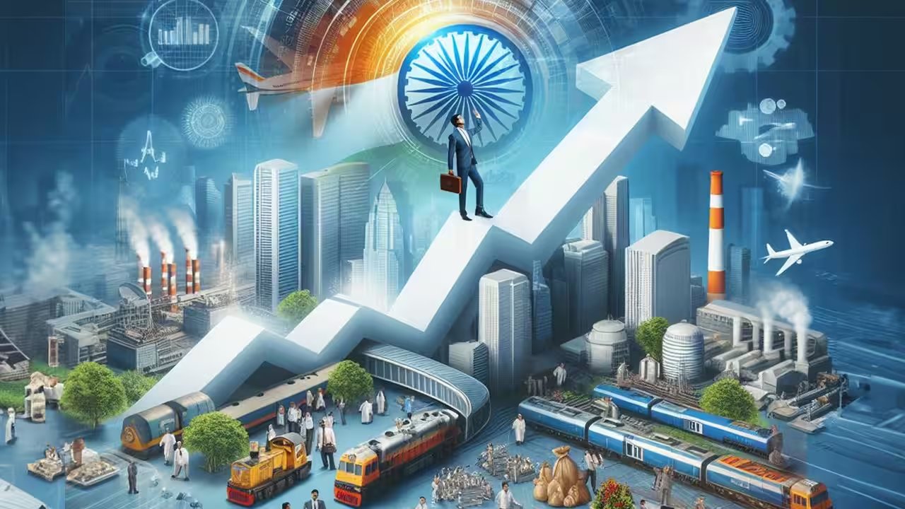 India Surpasses 7% Growth for Fifth Year, Sees GDP Reach ₹4.15 Trillion by 2027