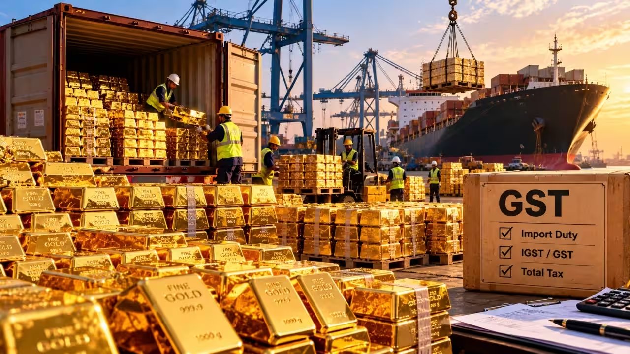 MMTC, STC Face 3% GST Hike as Government Targets Gold Import Loopholes