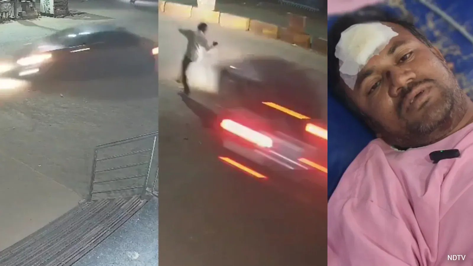 Vikarabad Police Detain Four After Drifting Car Strikes Man On Main Road