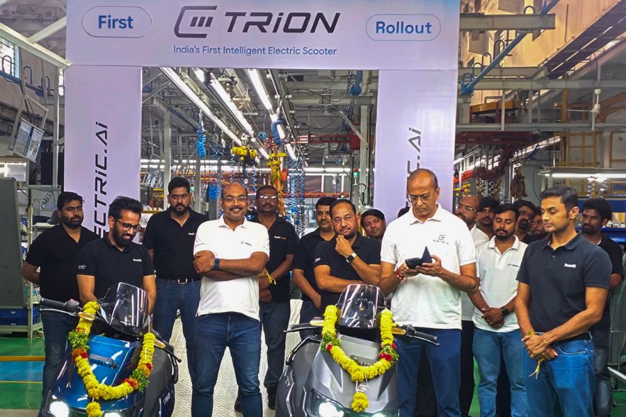 E3 TRION electric scooter launches with 2.3kWh battery, 3kWh variants