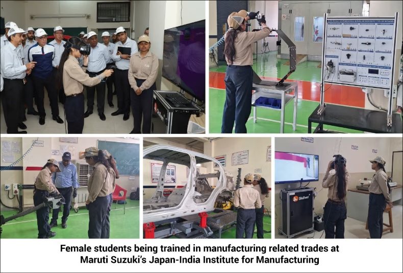 Maruti Suzuki Boosts Female Enrolment to 30% at JIM Manesar
