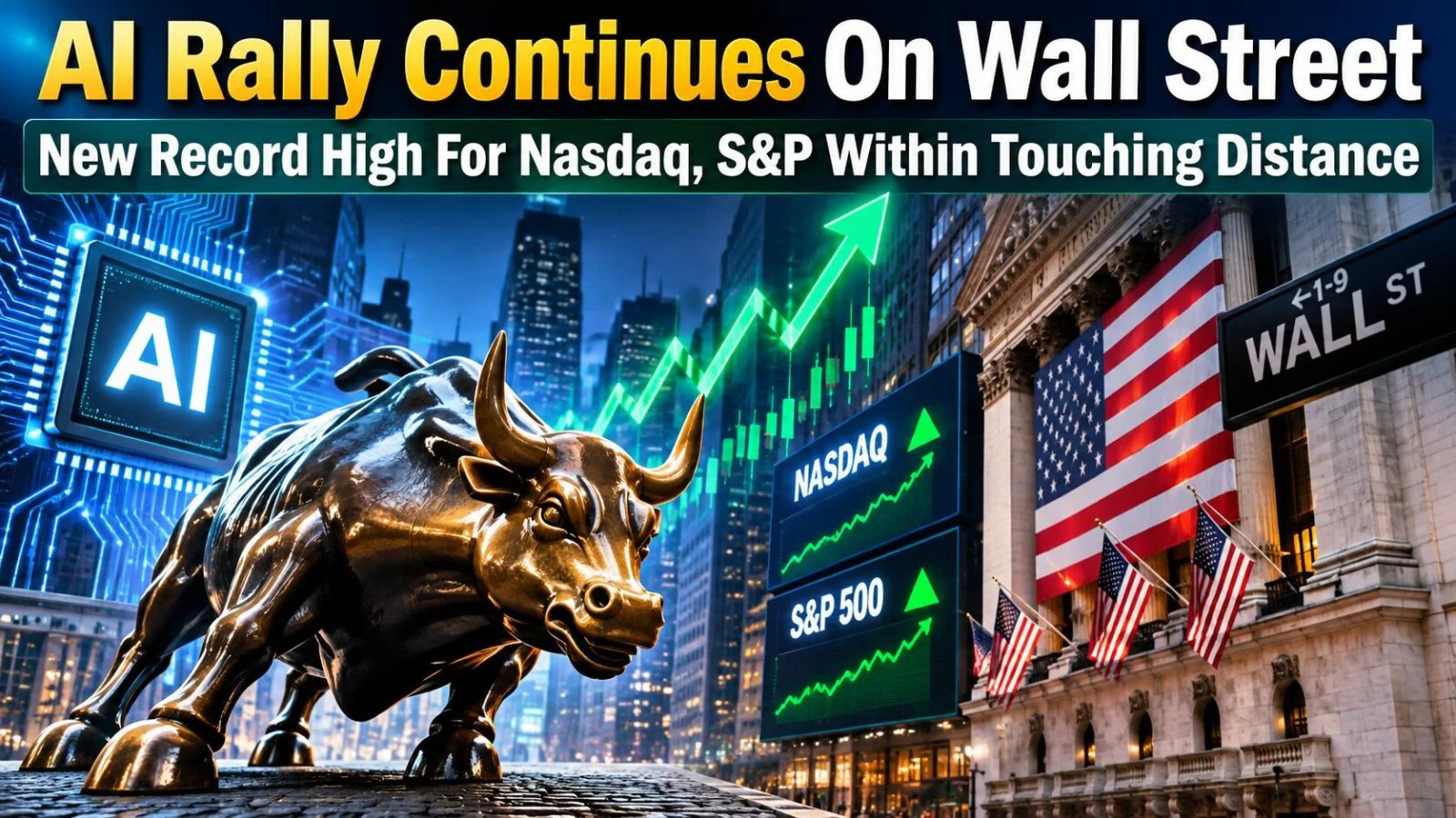 Nasdaq Hits Record as Yields Spike to 2002 Highs
