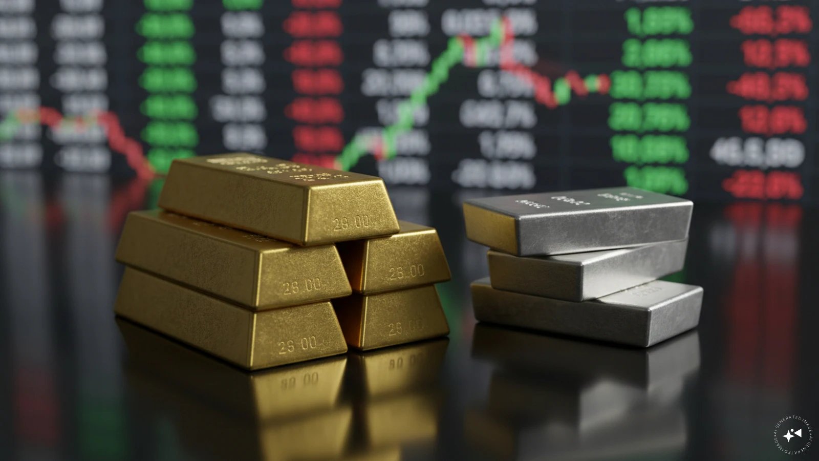 Gold, Silver Prices Dip 2.1%, 1.3% on MCX as Oil Rises