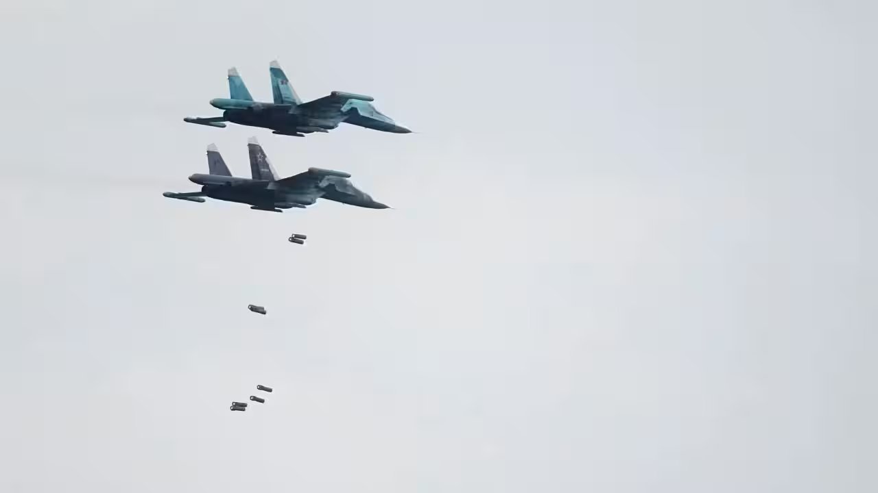 Ukraine Navy Kills Six Russian Su-34M Jets at Borisoglebsk Airfield, Thursday