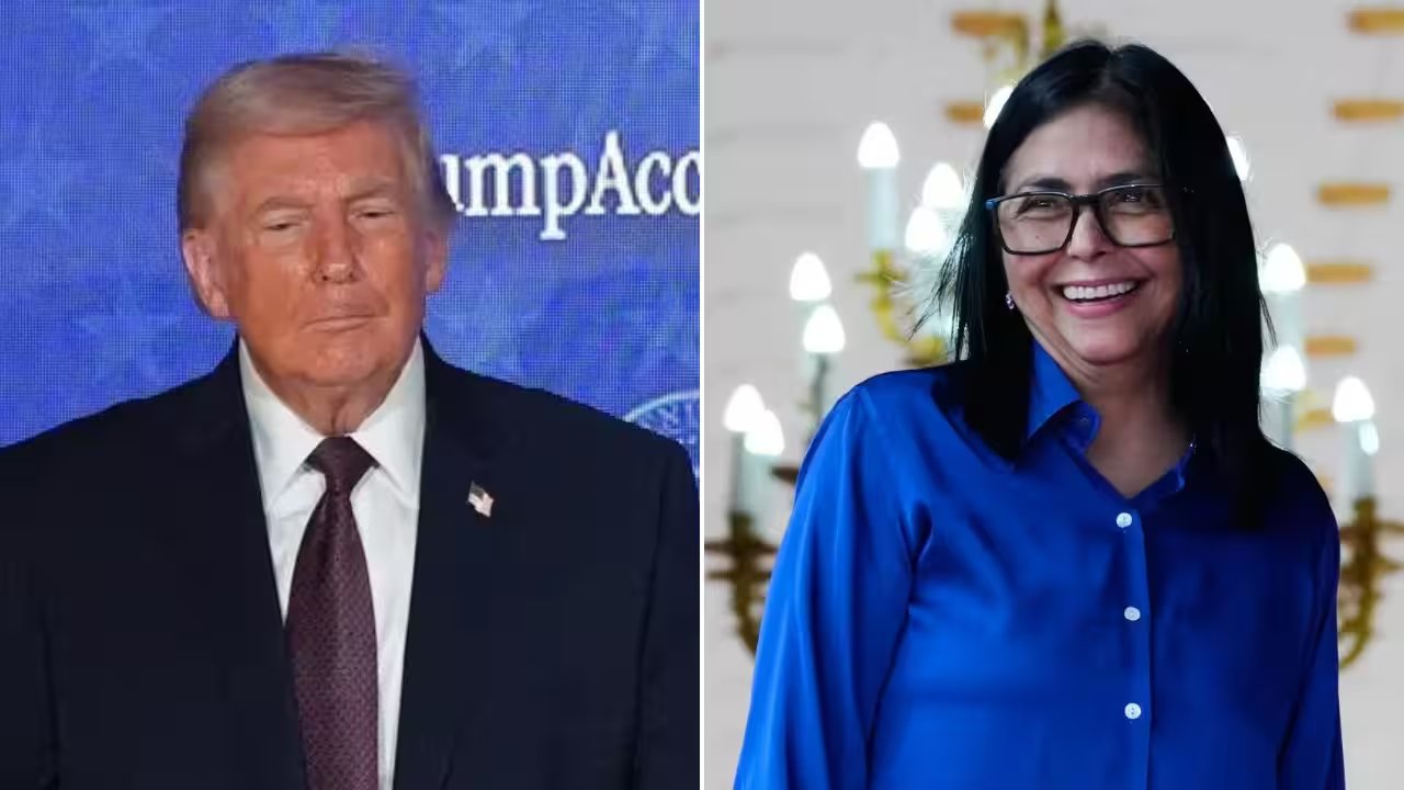 Trump Meets Venezuela's Rodriguez at UN Reception, First Since Maduro Ousted