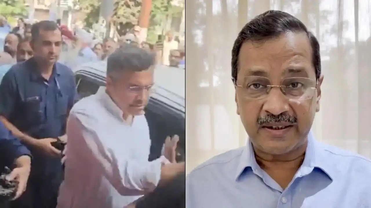 Kejriwal Calls for Arrest of Parvesh Verma After Slap Incident in Tilak Nagar