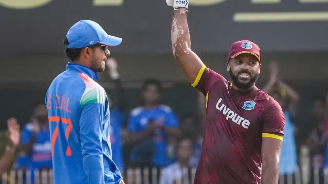 John Campbell's 65‑Ball Century Spurs West Indies to 1‑0 Lead Over India