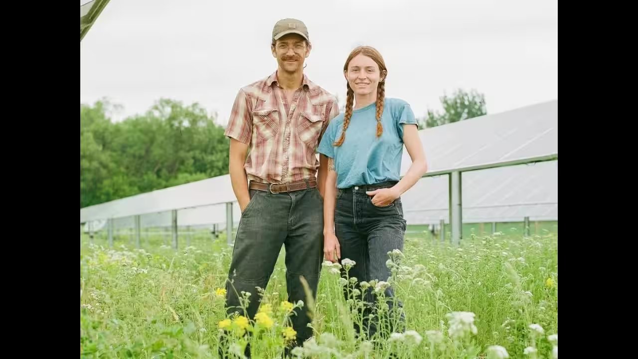 Arlo Hark and Josie Trople’s Cannon Valley Graziers Lead Solar Grazing on 6,500 Acres
