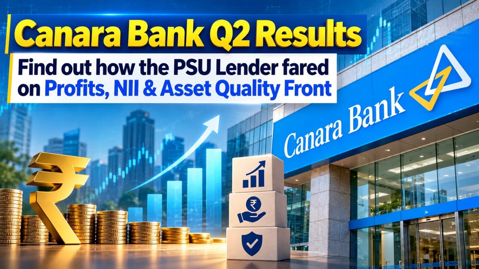 Canara Bank Net Profit Rises 9% YoY to ₹5,175 Crore