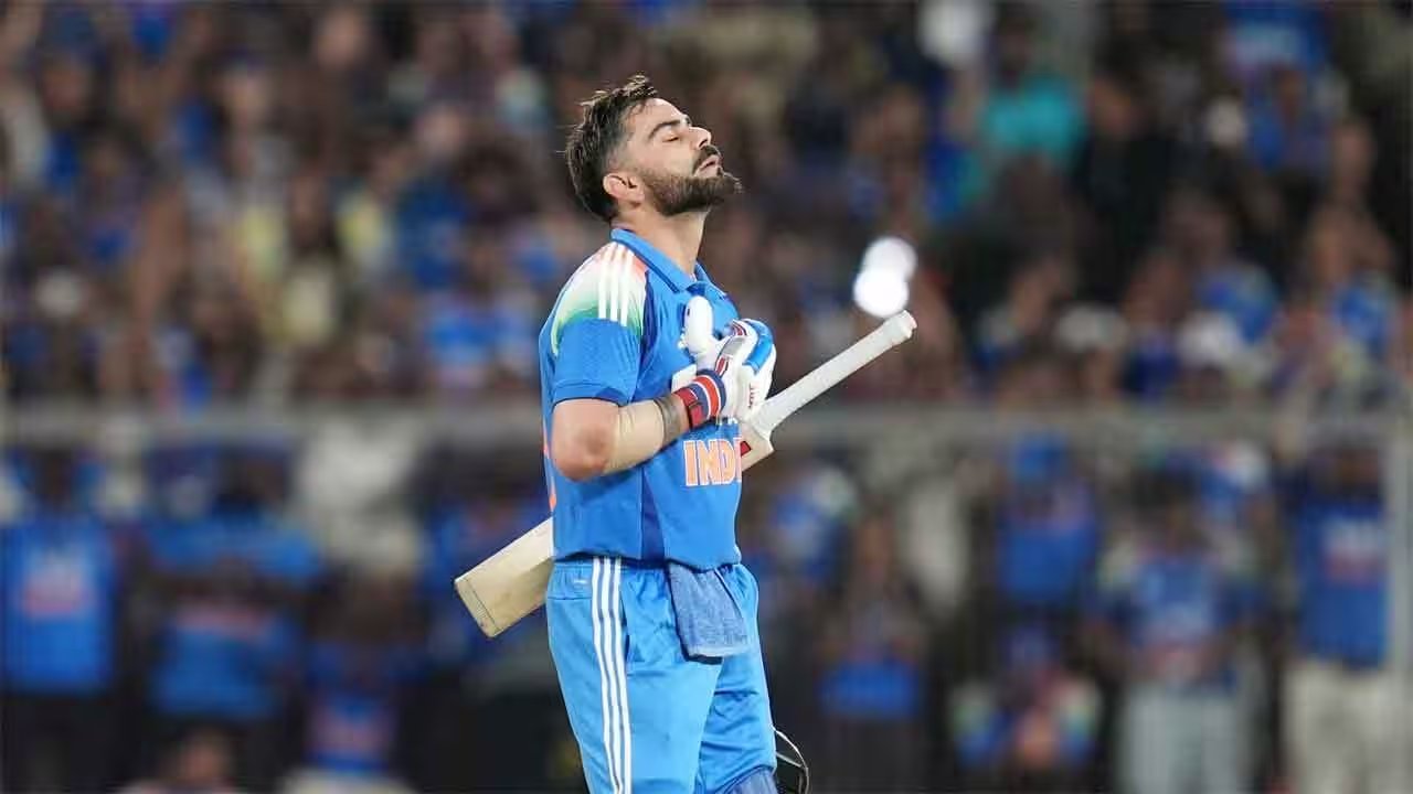 Kohli Races to 55th ODI Century as India Crush West Indies 295/7