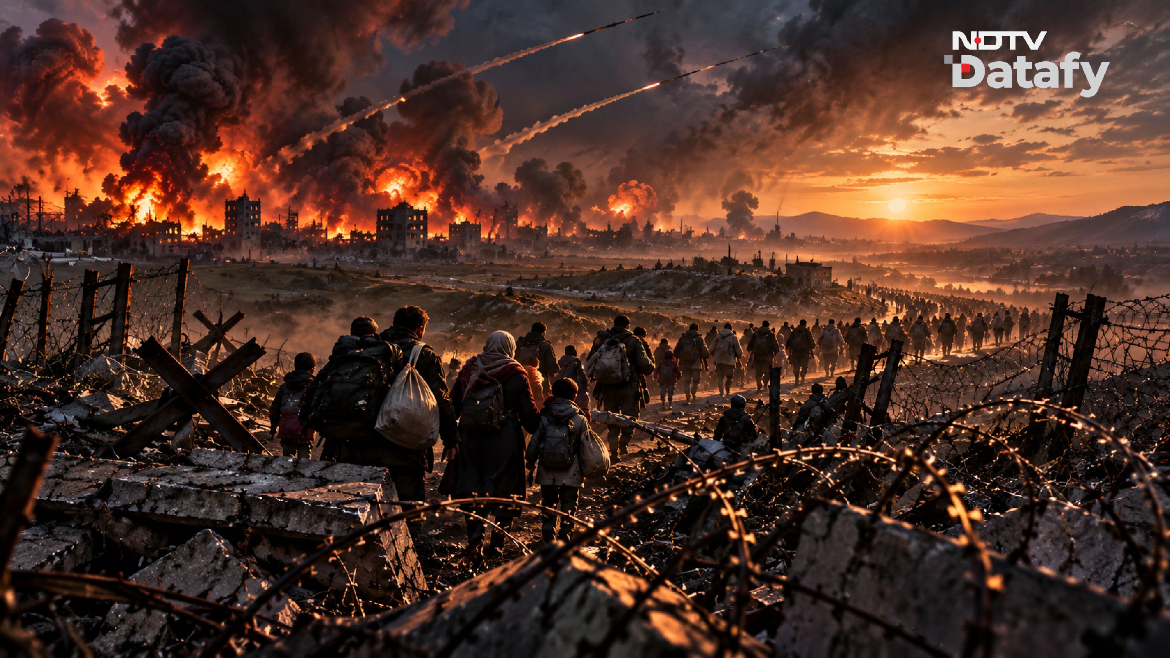 Ukraine War Drives 5.6 Million Refugees to Europe, 61% in Five Nations