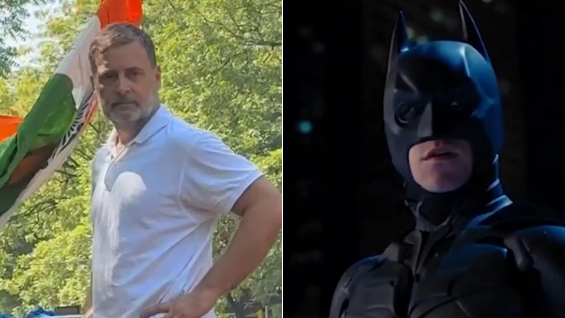 Congress Posts 13‑Second Reel Portraying Rahul Gandhi as Batman on Instagram