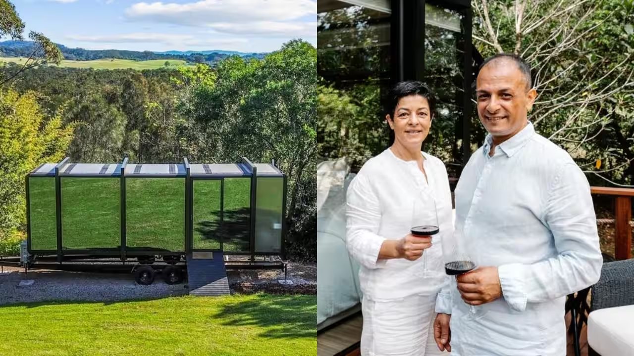 Karaman Couple Turns A$100K Glass Pod into A$200K Sunshine Coast Rental