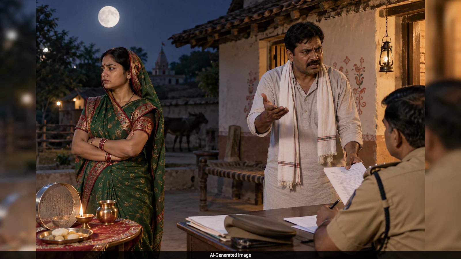 Barelal Adivasi Files Divorce Threat After Wife Declines Karwa Chauth Fast