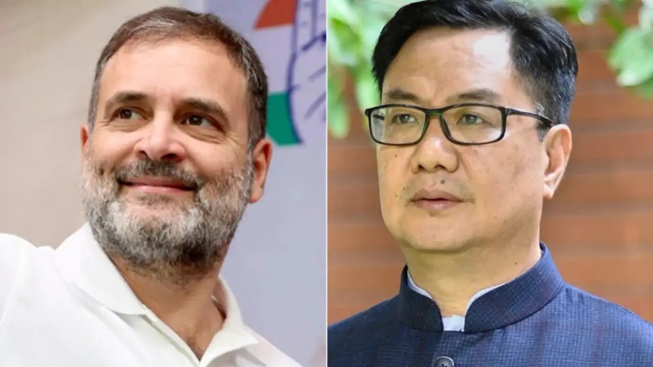 Rijiju Accuses Congress of Burning TMC After EC Symbol Freeze