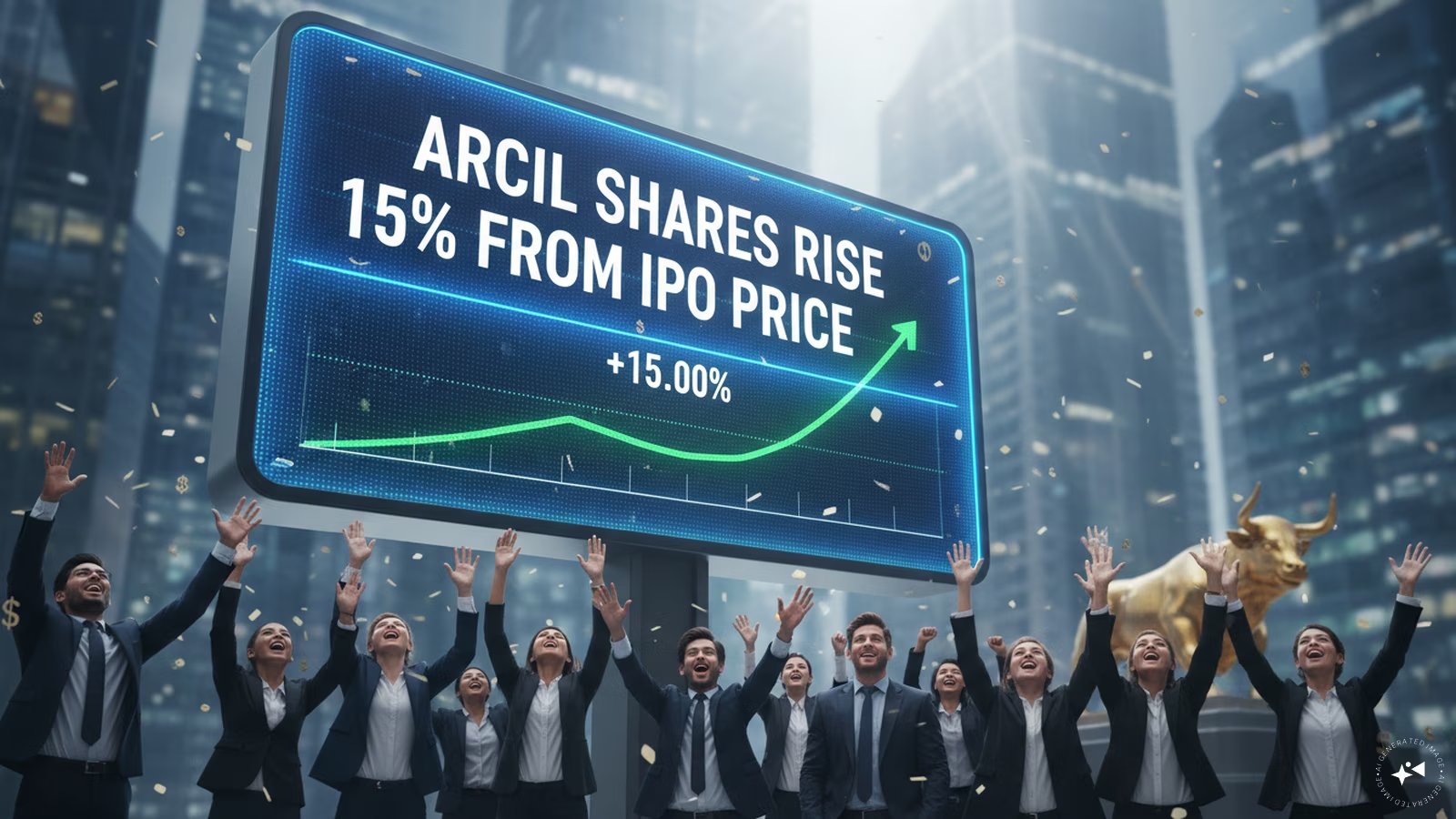 ARCIL Q1 Profit Up 107%, Shares Surge 10% to ₹160.31