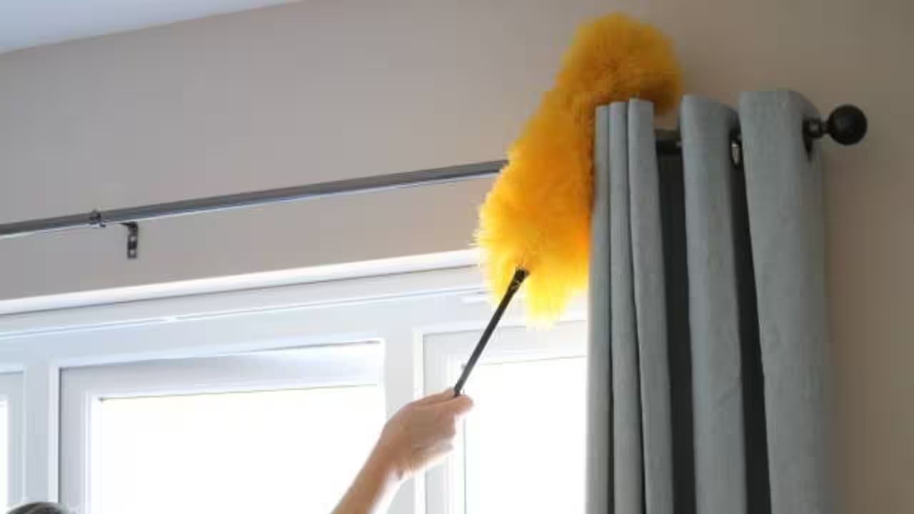 Steam Away Dust: How a Handheld Steamer Revives Hanging Curtains in Minutes
