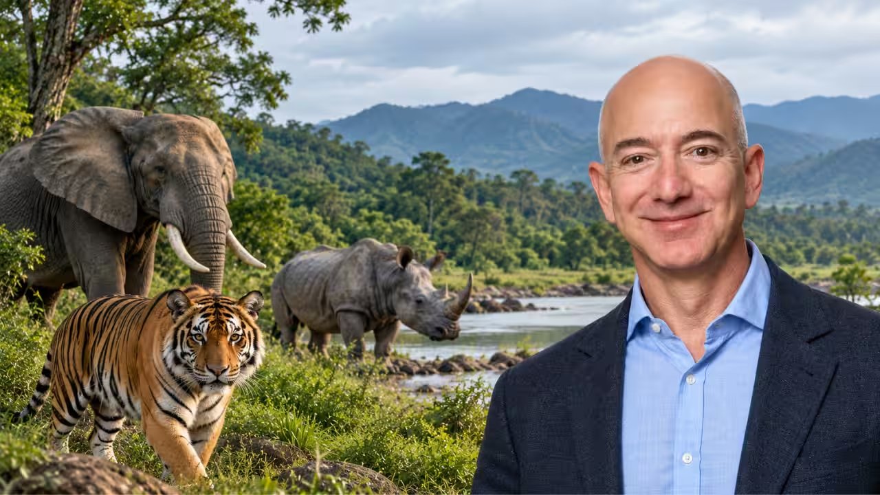 Jeff Bezos’ Earth Fund Pledges $500 Million to Halt Wildlife Decline