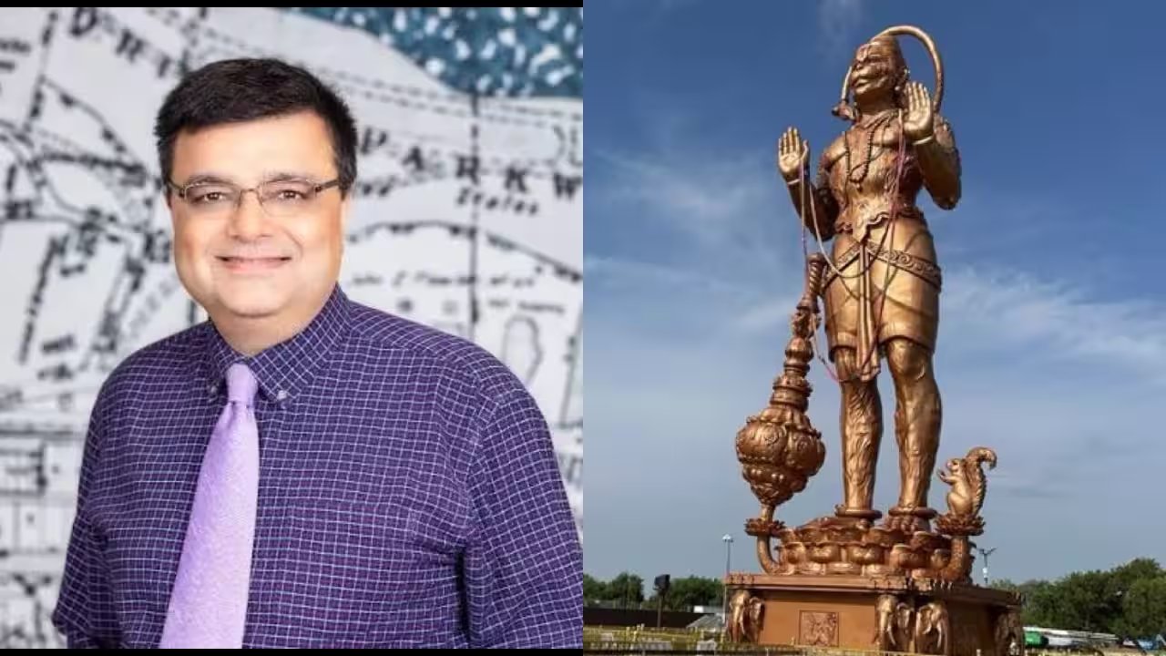 US Army Veteran Ruchir Bakshi Denounces Threat to Texas Hanuman Statue
