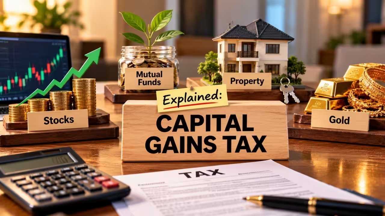 India Updates Capital Gains Rules on Stocks, Property and Gold from April 2026
