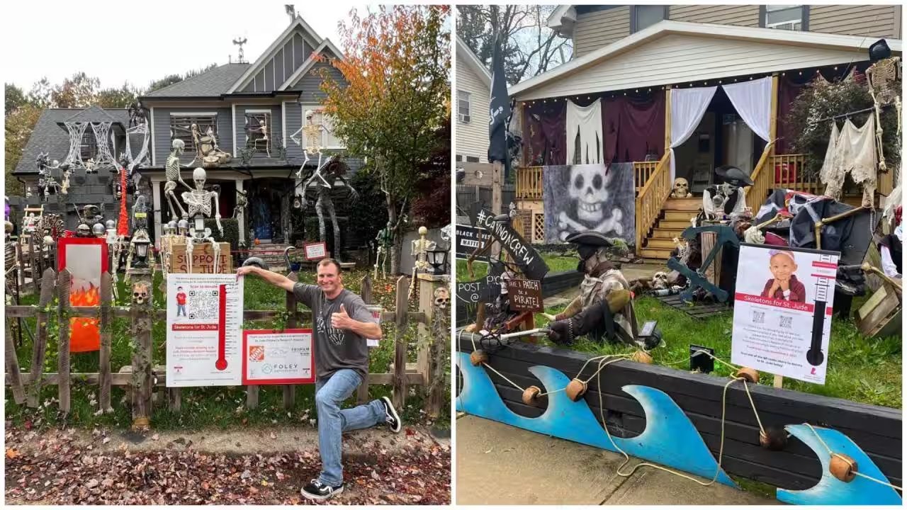 Jeff Robertson’s Skeletons for St. Jude Campaign Targets $2 Million from 625 Homes in 2026