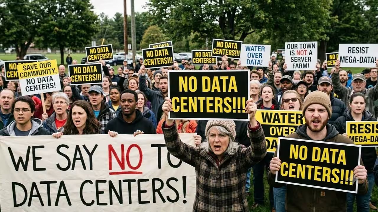 640,000 Americans Rally Across U.S. to Halt Data Centre Expansion