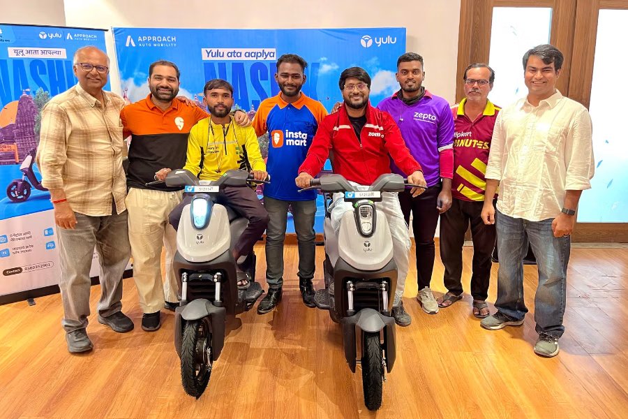 Yulu DeX 100‑Unit EV Delivery Fleet Launches in Nashik