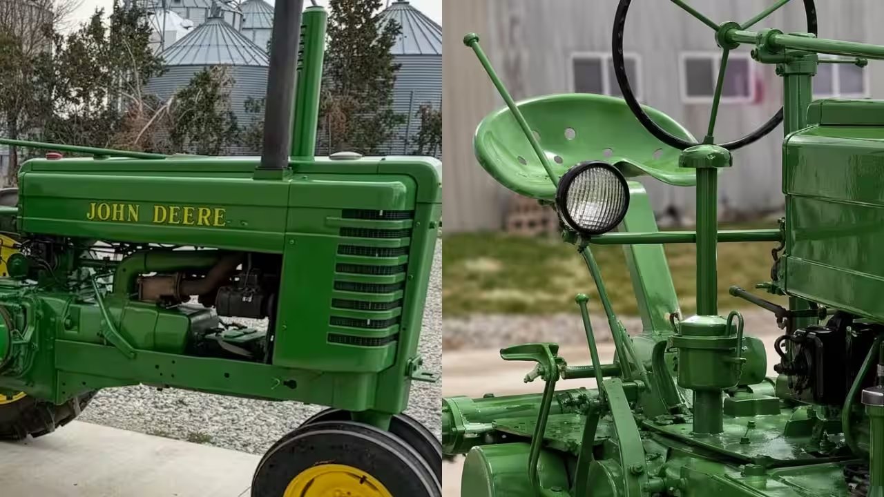 Nebraska Farmer Restores 1946 John Deere GM Tractor Found Rusting Under Tree