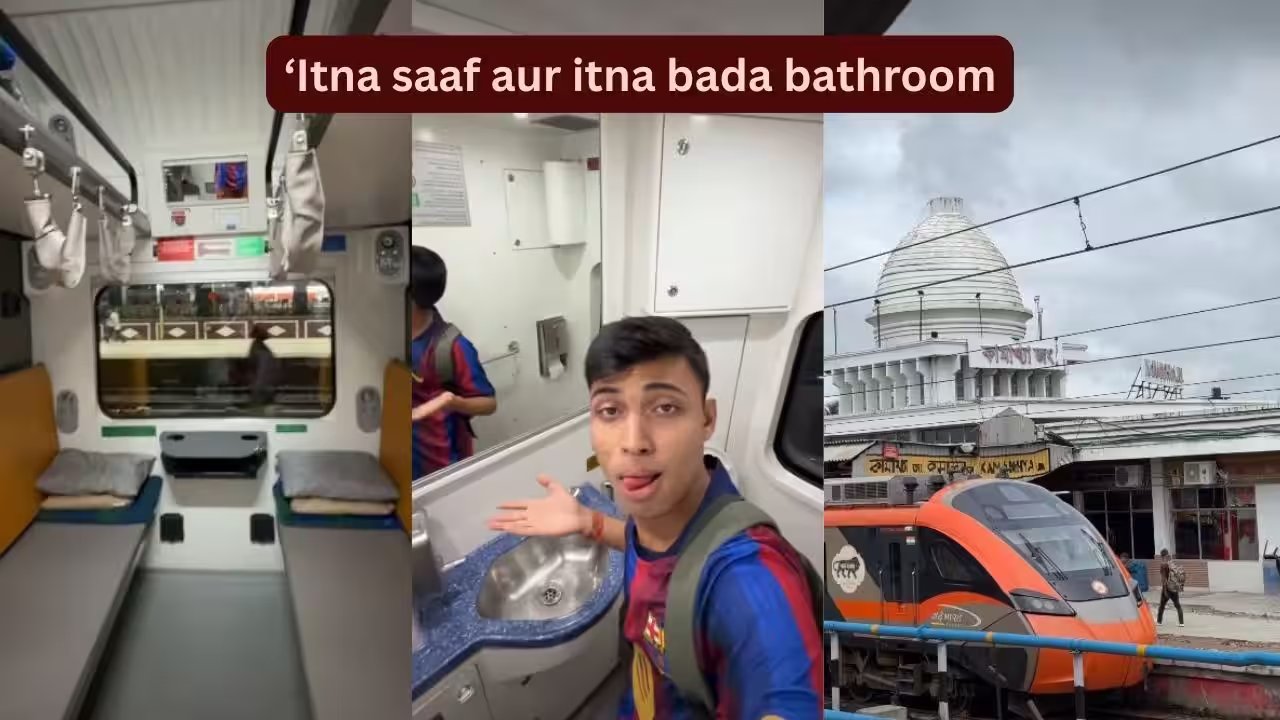 Vande Bharat Sleeper’s Luxurious Washroom Inspires Home Spa Routine