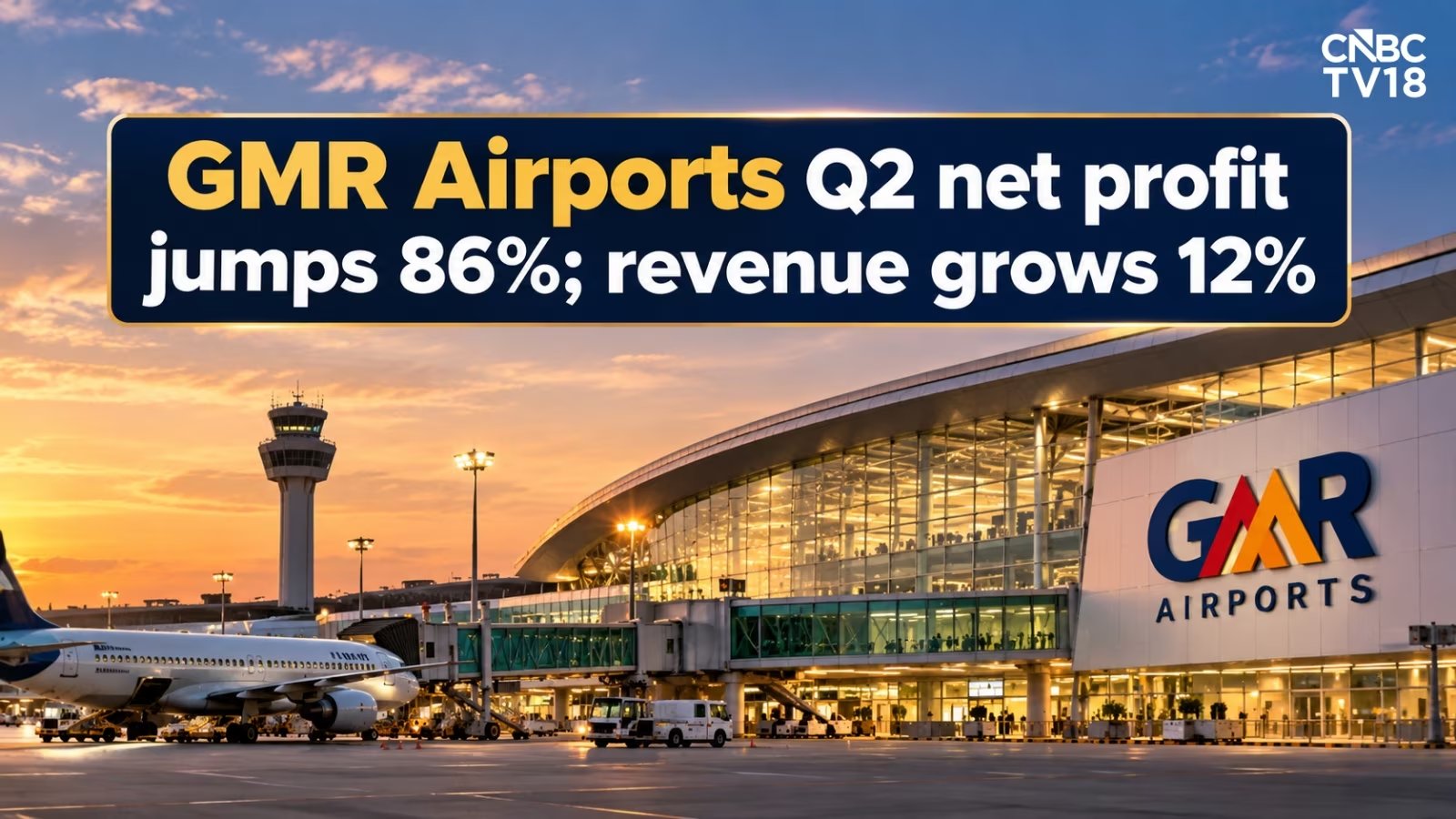 GMR Airports Q2 Net Profit Surges 86% to ₹65.4 Crore on Traffic Gains