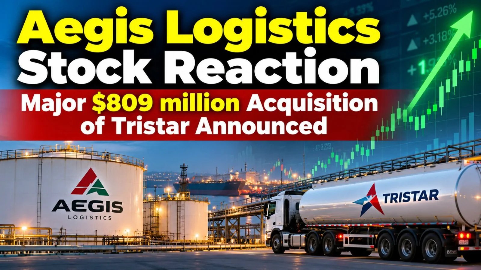 Aegis Logistics Acquires Tristar for $809 M, Eyes Global Expansion