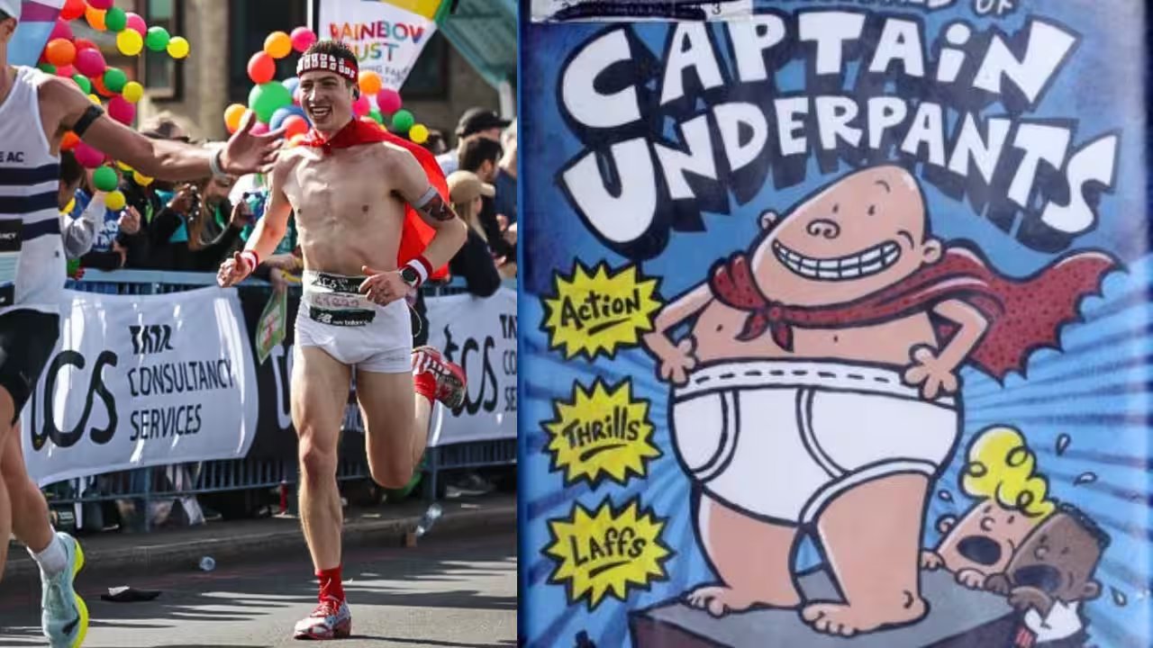 Archie Hunt Races 2:27:41 as Captain Underpants, Beats Dracula Record