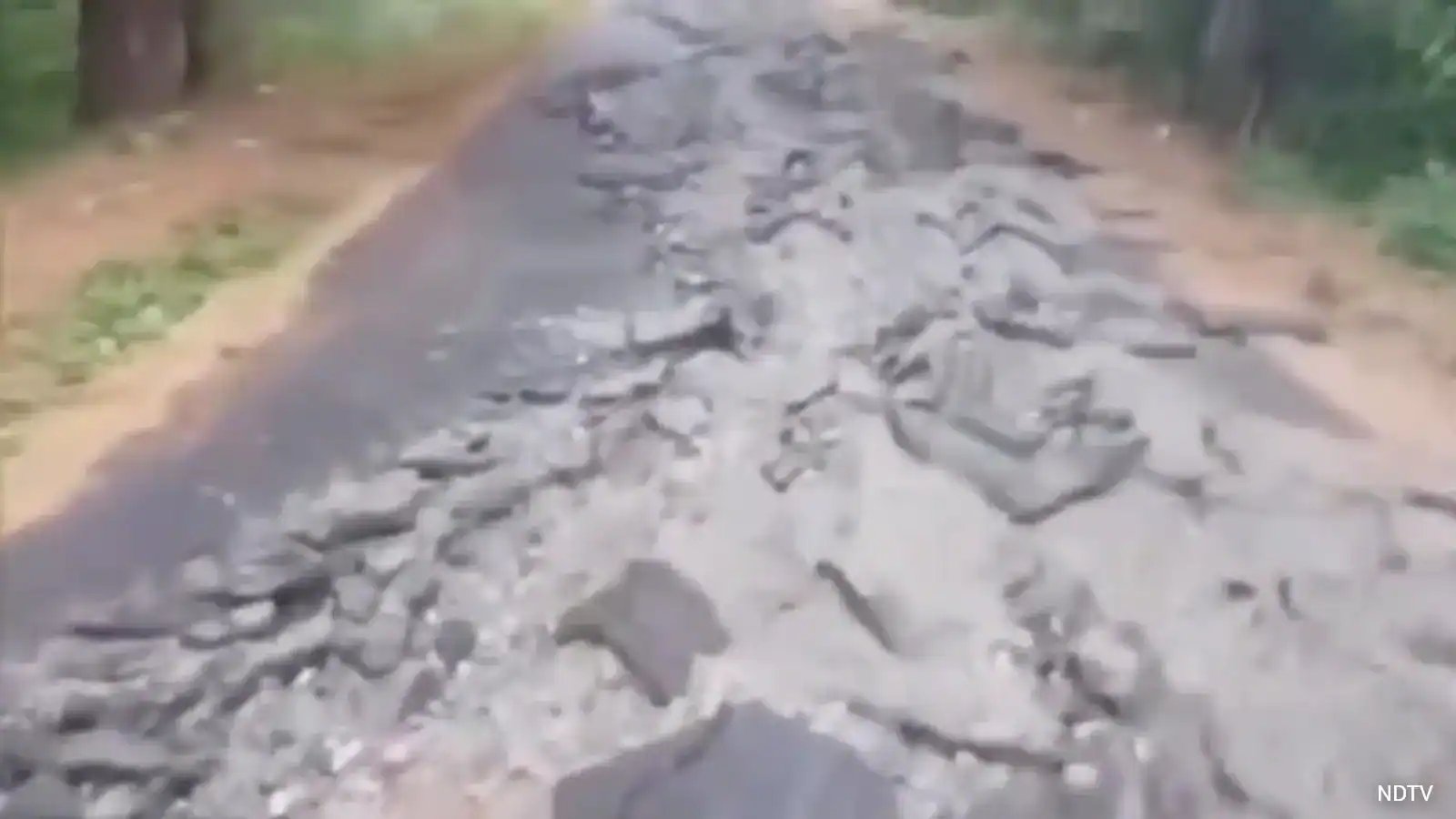 TDP Accuses YSRCP of Ploughing 4.75-Crore Road in Andhra