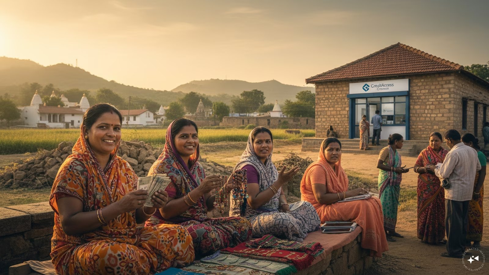 CreditAccess Grameen Disbursements Surge 19% YoY to ₹6,355 Cr