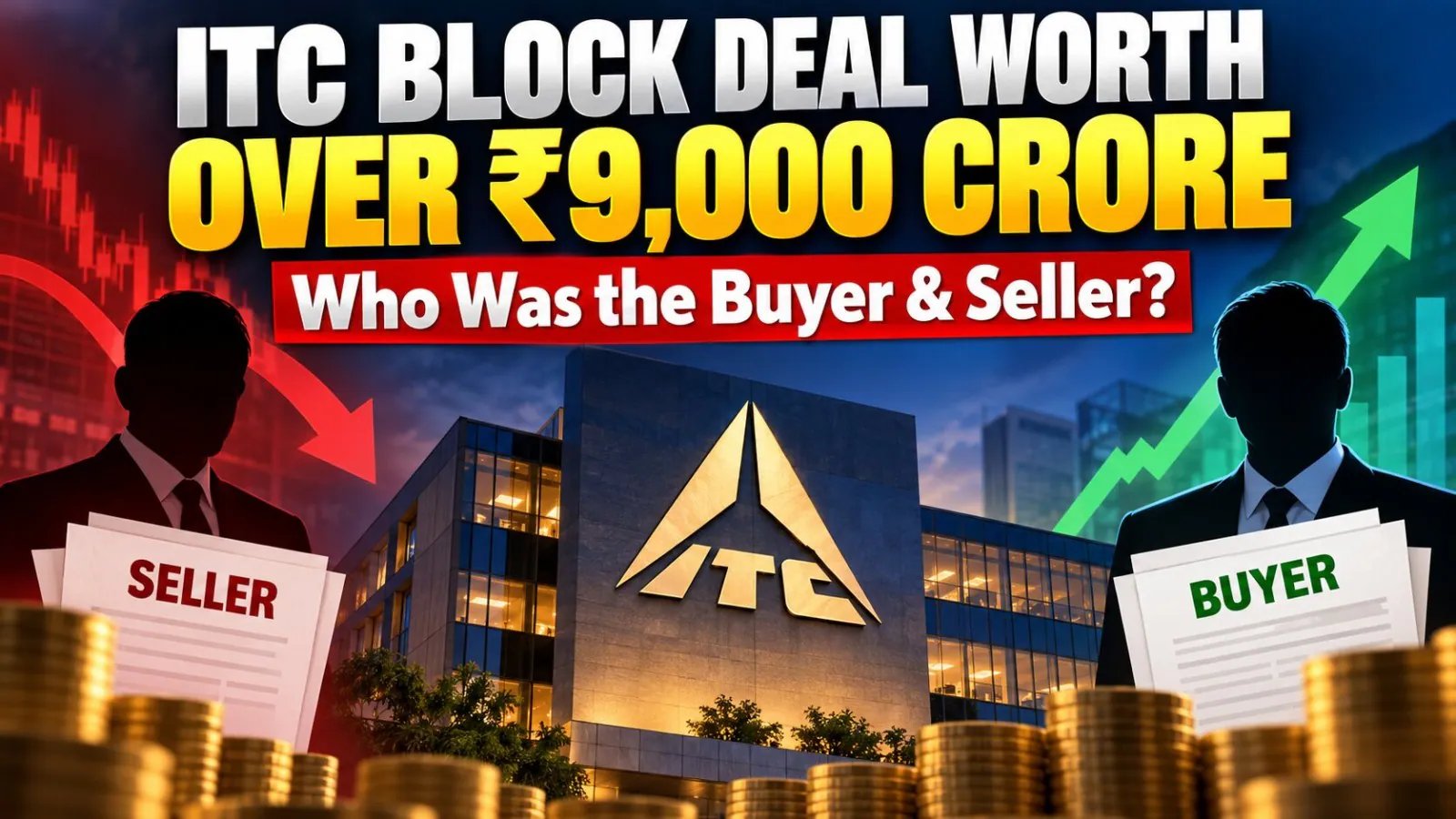 ITC Pre‑Open Volume Reaches ₹9,437 Crore, 36.66 Crore Shares Traded