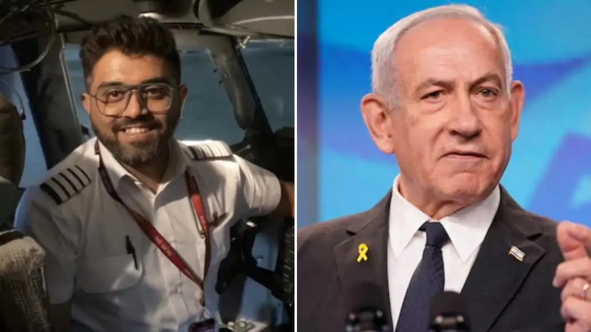 Netanyahu Salutes Indian Pilot Smit Machchhar, Saves 180 Passengers on Dubai‑Tel Aviv Flight