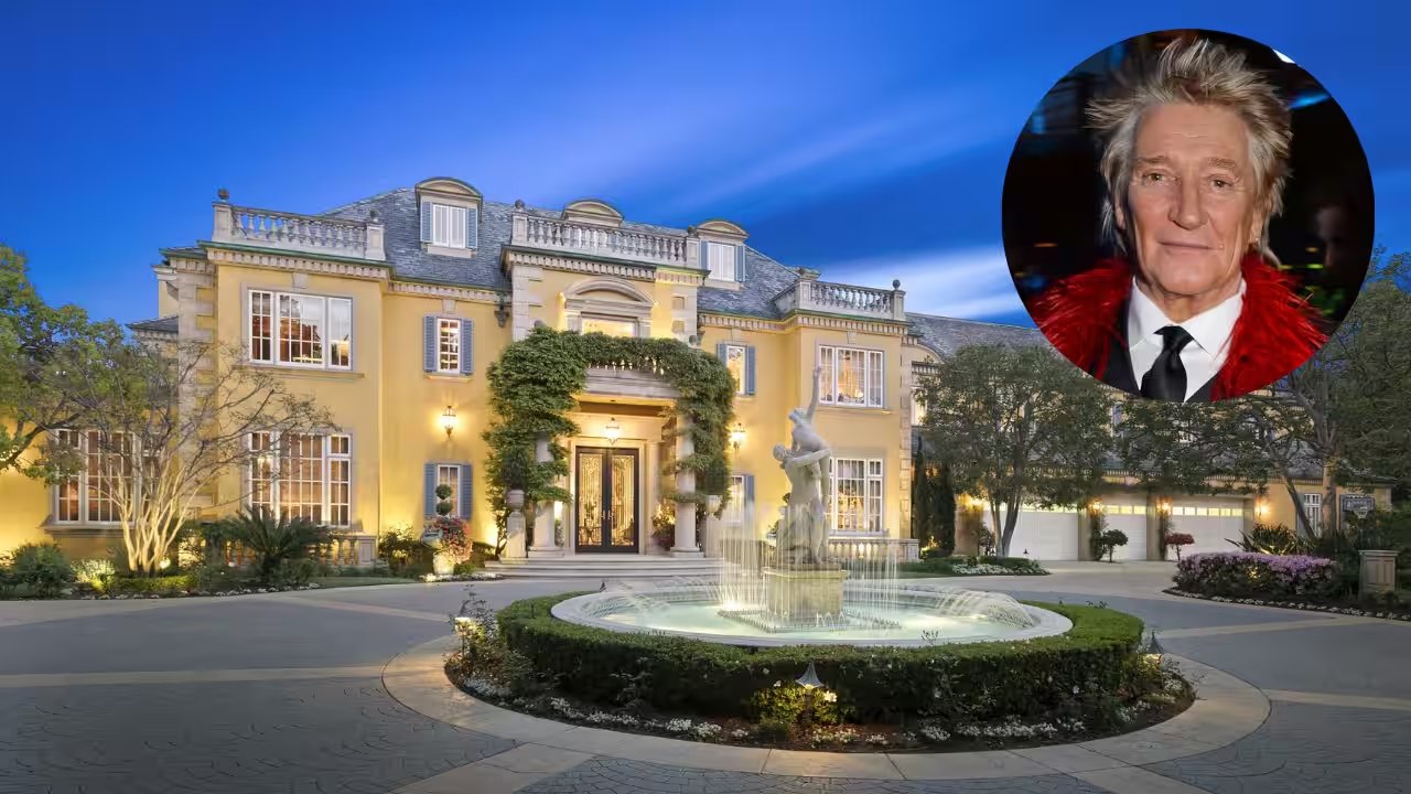Rod Stewart’s Former Holmby Hills Estate Splits Into Two $86M Deals